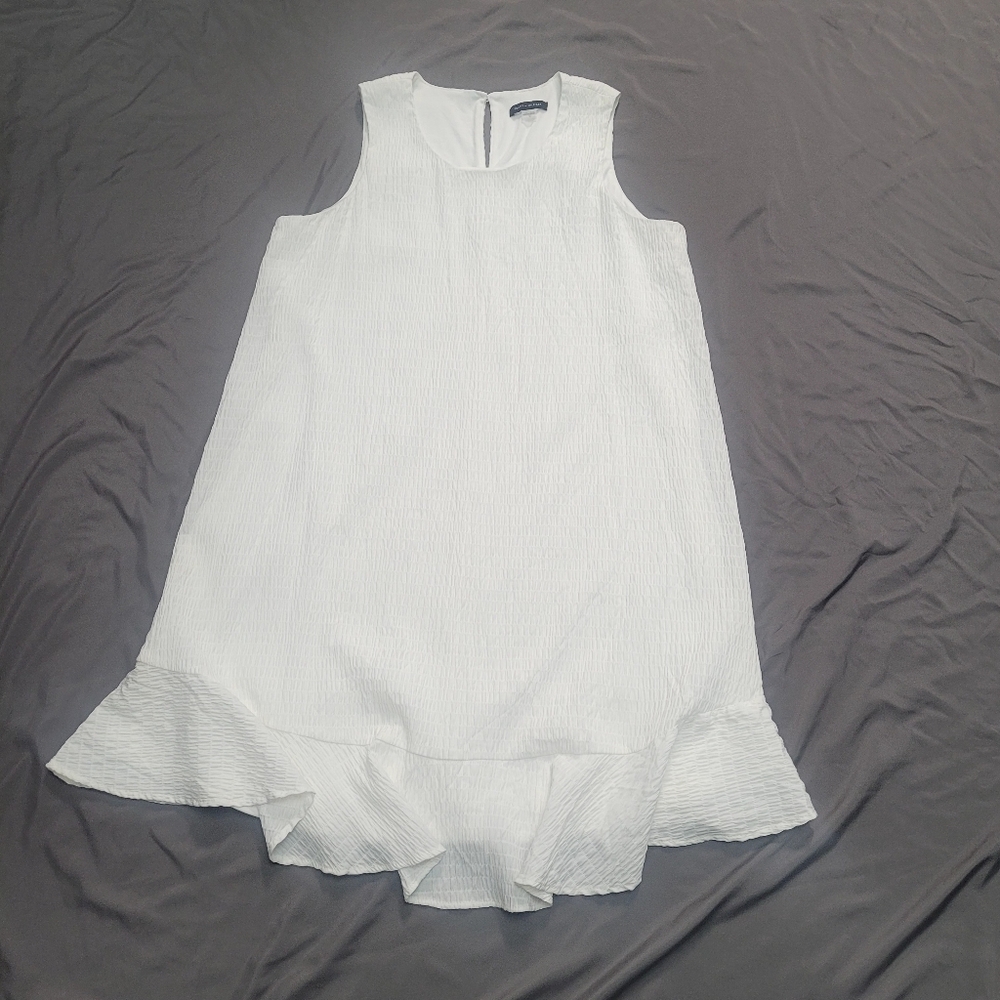 $Tommy Hilfiger White Flowy Dress, Size 12 - Picture 4 of 10